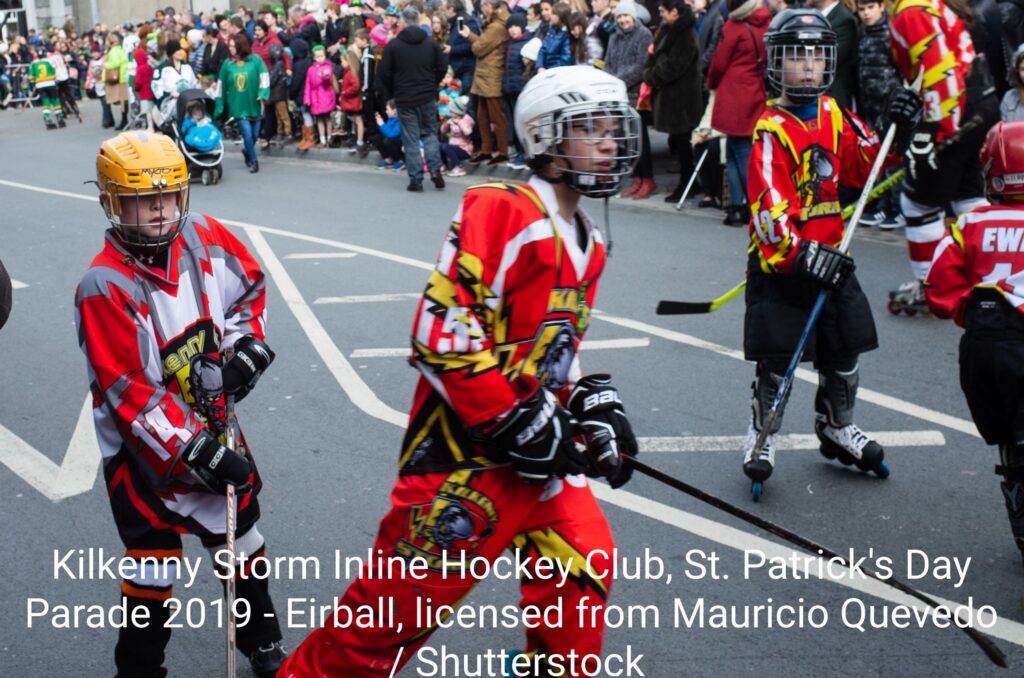 Kilkenny Storm Inline Hockey Club - St. Patrick's Day Parade 2019